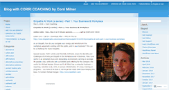 Desktop Screenshot of corricoaching.wordpress.com
