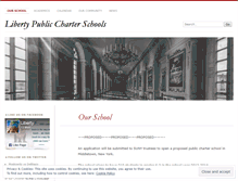 Tablet Screenshot of libertypubliccharterschools.wordpress.com