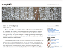Tablet Screenshot of brangielk01.wordpress.com
