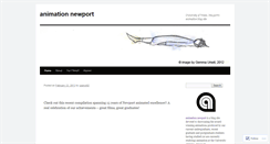 Desktop Screenshot of animationnewport.wordpress.com