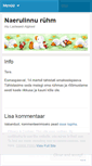 Mobile Screenshot of naerulinnud.wordpress.com