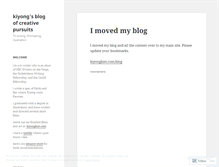 Tablet Screenshot of kiyong.wordpress.com
