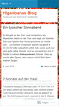 Mobile Screenshot of higanbana.wordpress.com