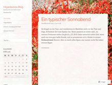 Tablet Screenshot of higanbana.wordpress.com