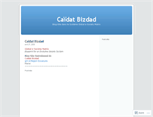 Tablet Screenshot of caidatbizdad.wordpress.com