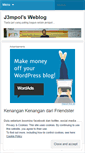 Mobile Screenshot of j3mpol.wordpress.com