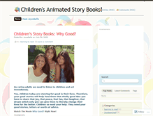 Tablet Screenshot of childrensstorybooks.wordpress.com