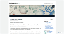 Desktop Screenshot of dabas253.wordpress.com