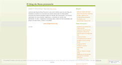 Desktop Screenshot of novaprevencio.wordpress.com