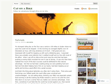 Tablet Screenshot of catonabike.wordpress.com