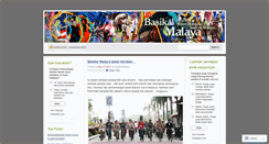 Desktop Screenshot of basikalmalaya.wordpress.com