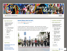 Tablet Screenshot of basikalmalaya.wordpress.com