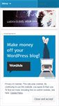 Mobile Screenshot of luckycloud.wordpress.com