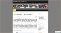 Desktop Screenshot of clubfaromajadahonda.wordpress.com