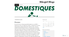 Desktop Screenshot of bikegirl2.wordpress.com