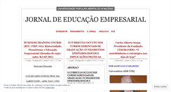 Desktop Screenshot of educacaoempresarial.wordpress.com