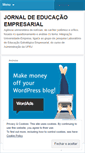Mobile Screenshot of educacaoempresarial.wordpress.com