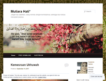Tablet Screenshot of nurjeehan.wordpress.com