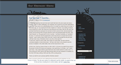 Desktop Screenshot of ourebenezerstone.wordpress.com