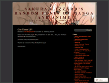 Tablet Screenshot of animemangafangirl.wordpress.com
