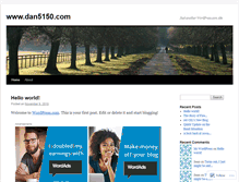 Tablet Screenshot of dan5150.wordpress.com