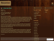 Tablet Screenshot of fbcconroe.wordpress.com