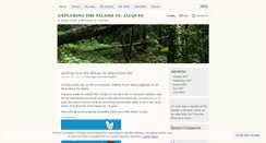 Desktop Screenshot of falaise.wordpress.com