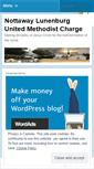 Mobile Screenshot of notluneumc.wordpress.com