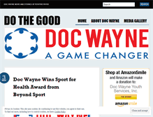 Tablet Screenshot of docwaynedtg.wordpress.com