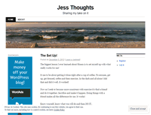 Tablet Screenshot of jessicadudley.wordpress.com