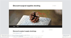 Desktop Screenshot of discountsurgicalsuppliesstocking.wordpress.com