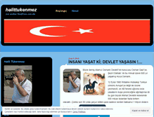 Tablet Screenshot of halittukenmez.wordpress.com