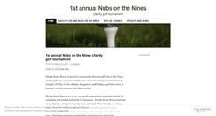 Desktop Screenshot of nubsonthenines.wordpress.com