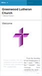 Mobile Screenshot of greenwoodlutheranchurch.wordpress.com