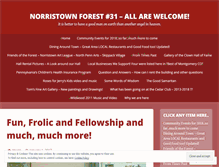 Tablet Screenshot of norristownforest.wordpress.com