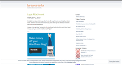 Desktop Screenshot of noegroz.wordpress.com