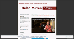 Desktop Screenshot of helenmirrennews.wordpress.com