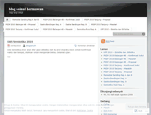 Tablet Screenshot of blogsainulh.wordpress.com