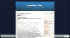 Desktop Screenshot of djoemono.wordpress.com