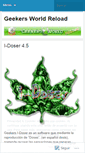 Mobile Screenshot of geekersworldreload.wordpress.com