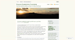 Desktop Screenshot of italiangardens.wordpress.com
