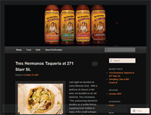 Tablet Screenshot of eatbrooklyn.wordpress.com