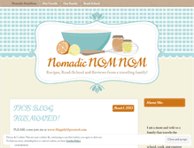 Tablet Screenshot of nomadicnomnom.wordpress.com