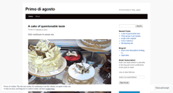 Desktop Screenshot of primodiagosto.wordpress.com