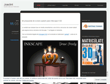 Tablet Screenshot of joaclintistgud.wordpress.com