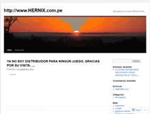 Tablet Screenshot of hernixtanys.wordpress.com
