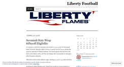 Desktop Screenshot of flamesfootball2008.wordpress.com