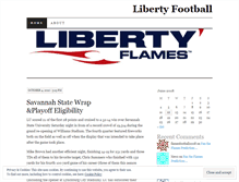 Tablet Screenshot of flamesfootball2008.wordpress.com