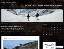 Tablet Screenshot of clubcanyada.wordpress.com