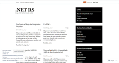 Desktop Screenshot of dotnetrs.wordpress.com